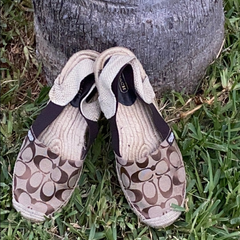 Coach espadrilles 9/9.5 👟😍
